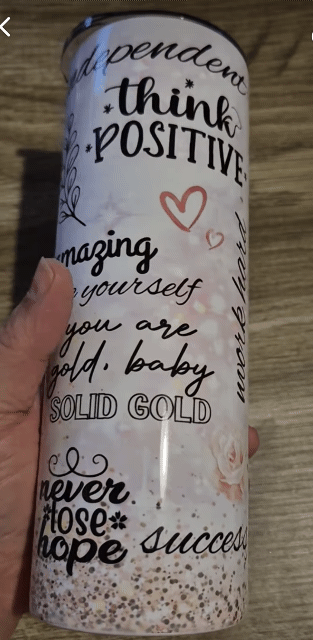 Inspirational Tumbler